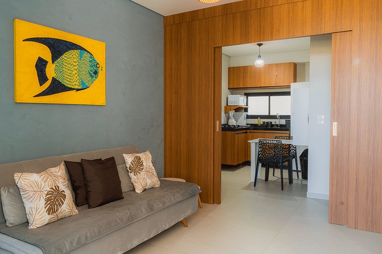 Apartamento com Varanda em Muro Alto by Sintta