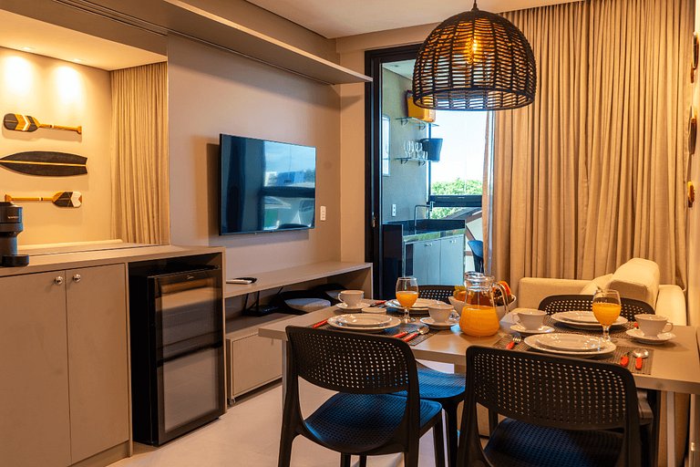 Flat pé na areia em muro alto by Sintta