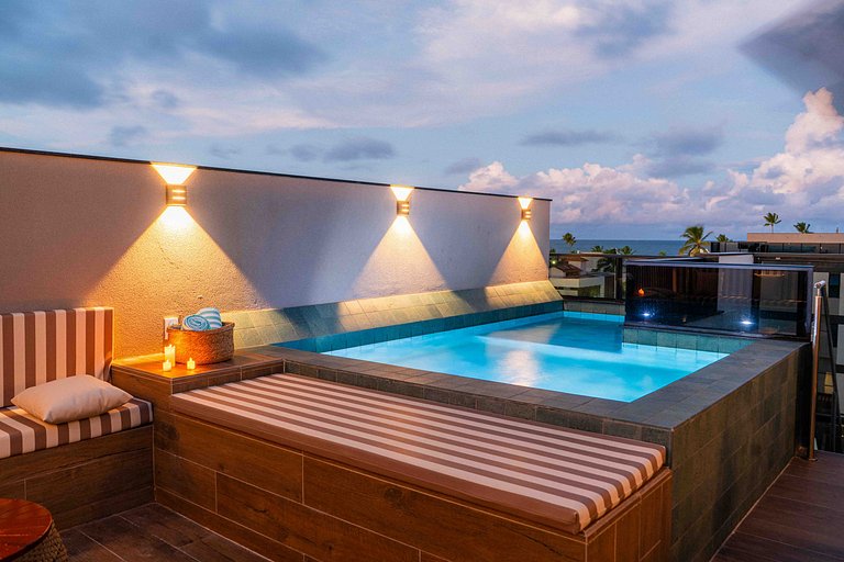 Rooftop beira-mar em Muro Alto, Porto de galinhas, by Sintta