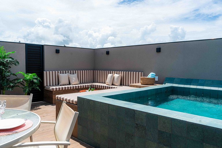 Cobertura Aconchegante Piscina Privativa by Sintta