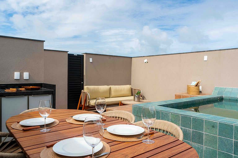Rooftop com piscina privativa by Sintta
