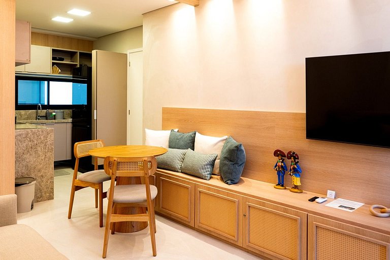 Apartamento Conforto à beira-mar by Sintta