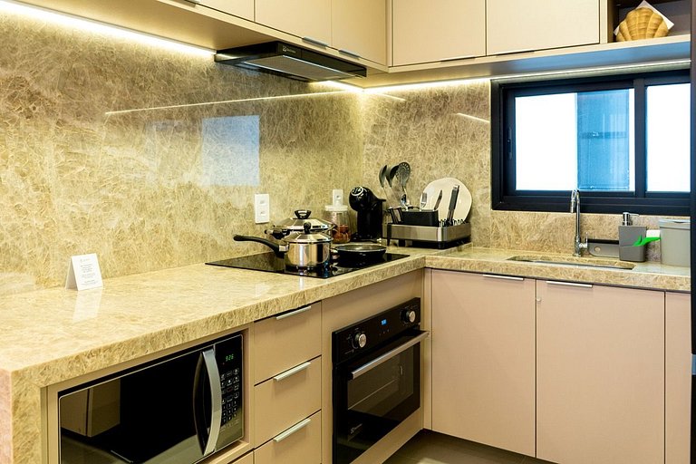 Apartamento Conforto à beira-mar by Sintta