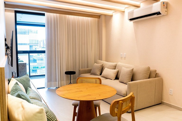 Apartamento Conforto à beira-mar by Sintta