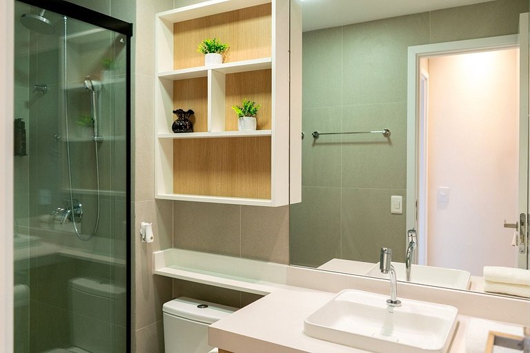 Apartamento Conforto à beira-mar by Sintta