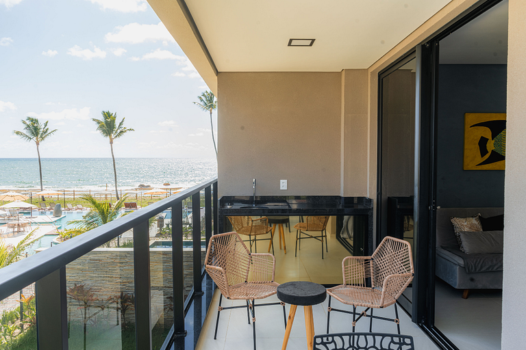 Apartamento com Varanda em Muro Alto by Sintta