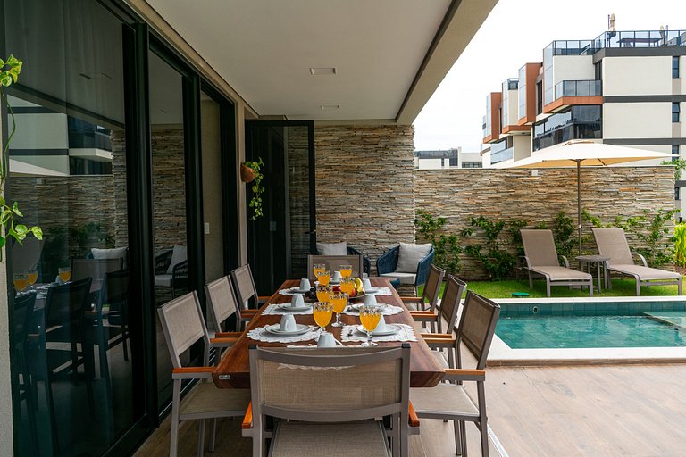 Muro Alto luxo com piscina privativa by Sintta