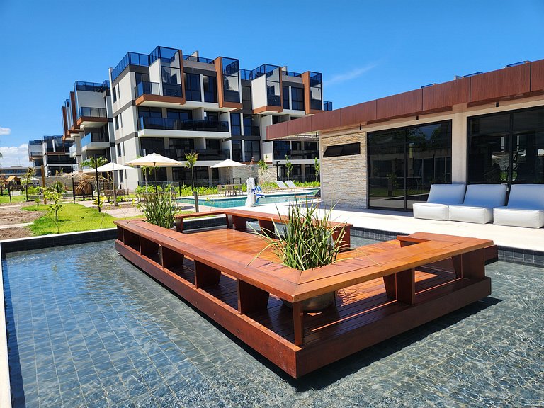 Muro Alto luxo com piscina privativa by Sintta