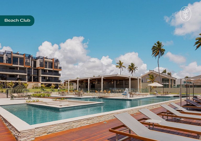 Cobertura de luxo com piscina, Muro Alto by Sintta