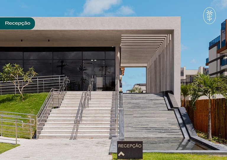 Cobertura de luxo com piscina, Muro Alto by Sintta