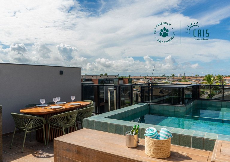 Cobertura Beira-Mar – Piscina Privativa by Sintta