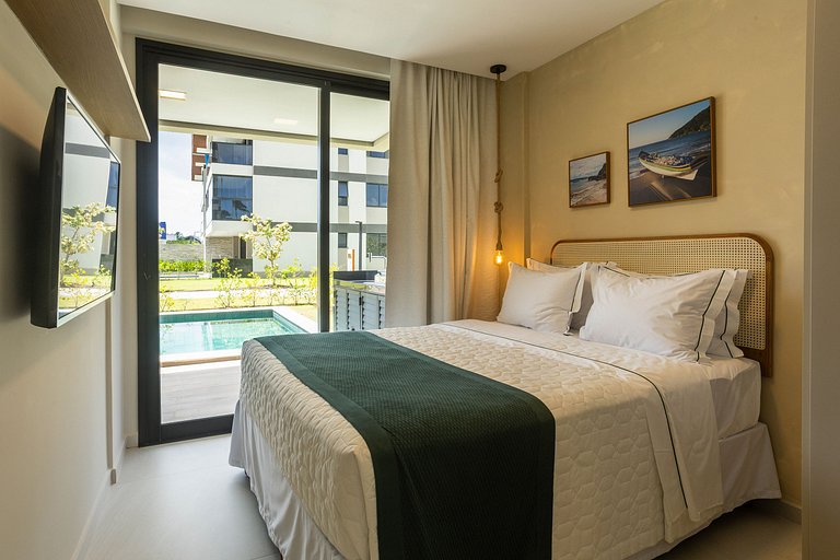 Muro Alto luxo com piscina privativa by Sintta