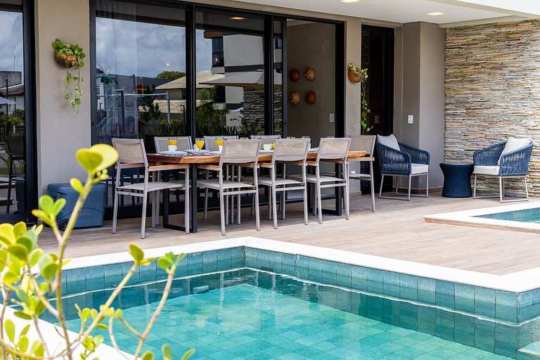 Muro Alto luxo com piscina privativa by Sintta