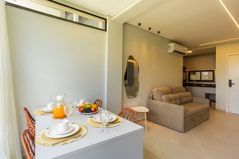 Apartamento à Beira-Mar com Varanda by Sintta