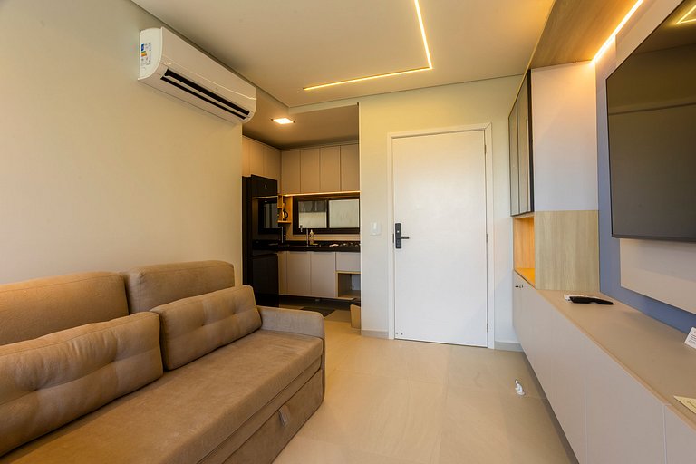 Apartamento à Beira-Mar com Varanda by Sintta