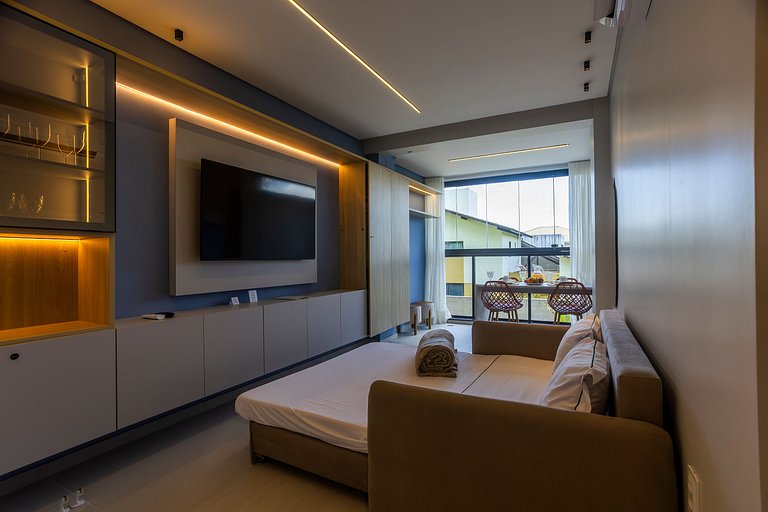 Apartamento à Beira-Mar com Varanda by Sintta