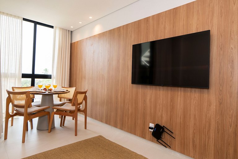 Cobertura de luxo com piscina, Muro Alto by Sintta