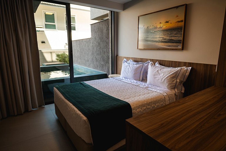 Flat com Piscina Exclusiva em Muro Alto, By Sintta