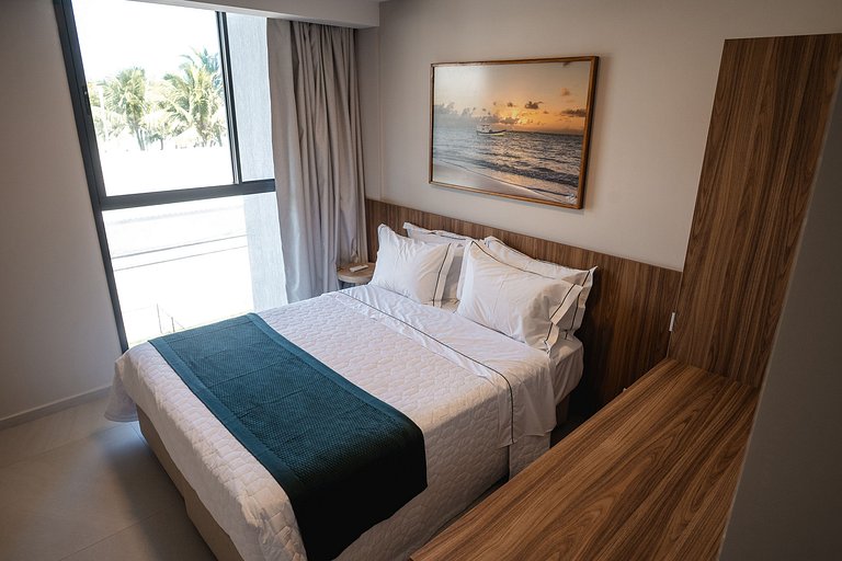 Apartamento Deluxe à beira-mar de Muro Alto