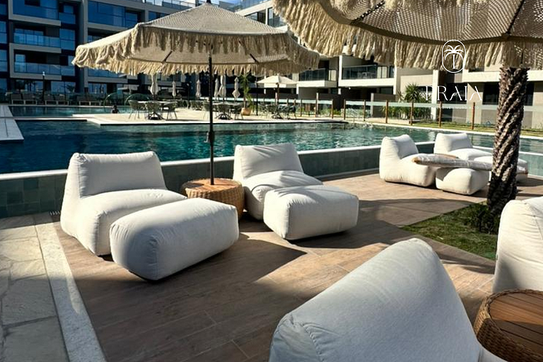 Flat Design pé na areia de Muro Alto, By Sintta