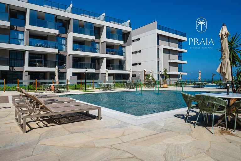 Flat Design com vista-mar de Muro Alto, By Sintta