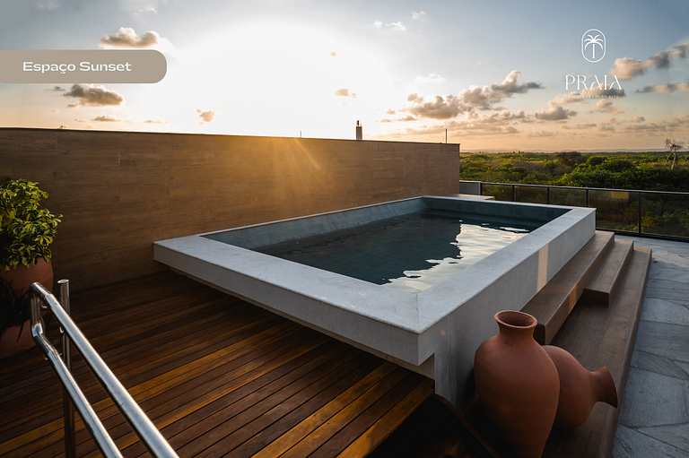 Flat com Piscina Exclusiva em Muro Alto, By Sintta