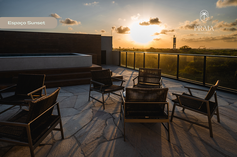 Flat Design com vista-mar de Muro Alto, By Sintta