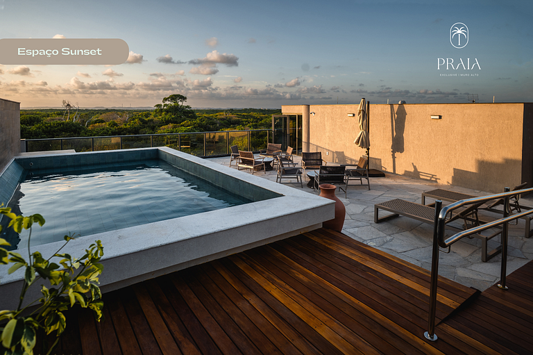 Flat Design com vista-mar de Muro Alto, By Sintta