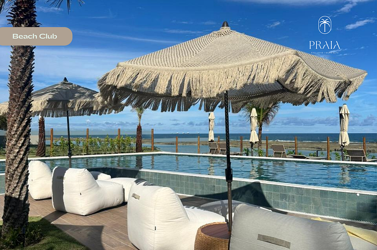 Apartamento Deluxe à beira-mar de Muro Alto