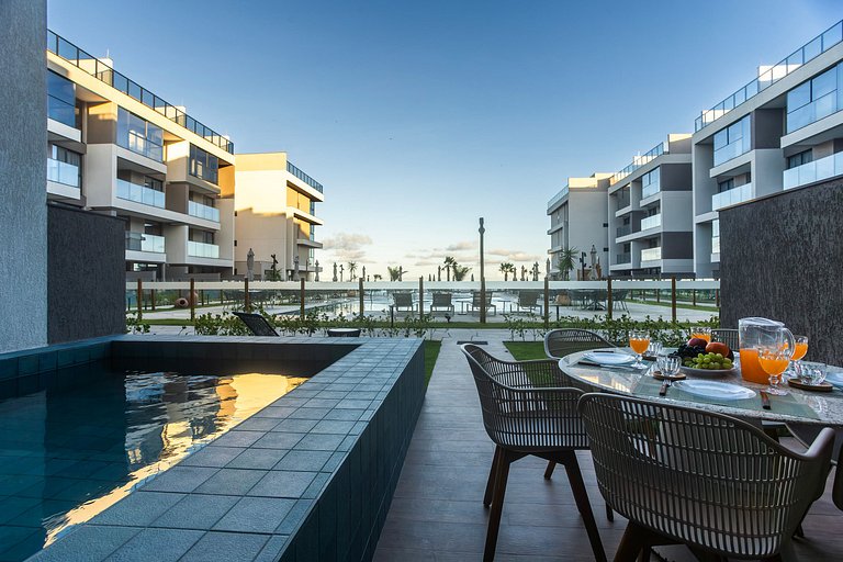 Apartamento luxo pé na areia, By Sintta