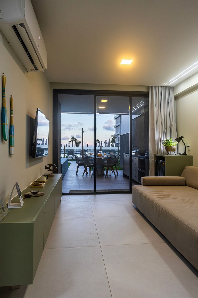 Apartamento luxo pé na areia, By Sintta