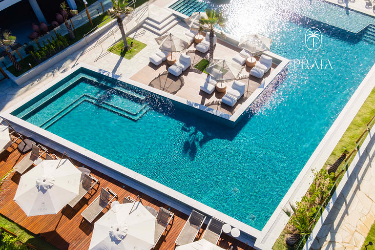 Apartamento luxo pé na areia, By Sintta